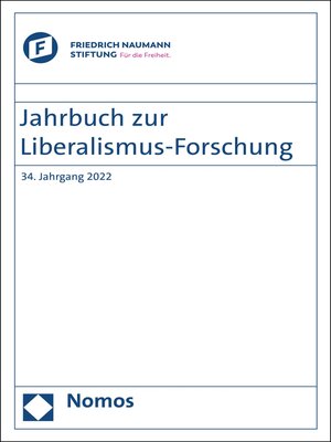 cover image of Jahrbuch zur Liberalismus-Forschung